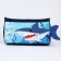 Children's sports bag for the boy "Shark", 40x21x24cm, blue color