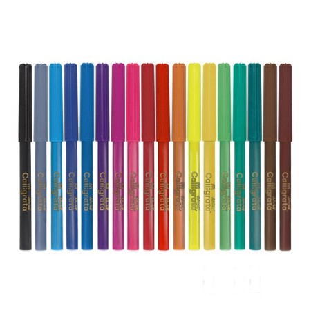 Fleeters 18 colors, Top calligrata, in a cardboard box-2