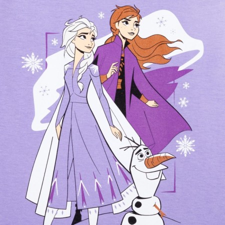 Long sleeve T-shirt "Cold Heart", Disney, height 122-128, lilac-7