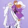 Long sleeve T-shirt "Cold Heart", Disney, height 122-128, lilac