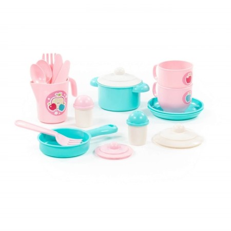 A set of children's dishes "hostess", for 2 persons, 18 elements-1