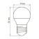 LED LED Feron LB-38, G45, E27, 5 W, 230 V, 2700 K, 410 lm, 200 °, 82 x 45 mm
