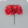 Decorative flower for creativity "Rose" red