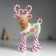 Souvenir Polystone "Deer of sweets with horns-vanies" 18x9.5x29.5 cm