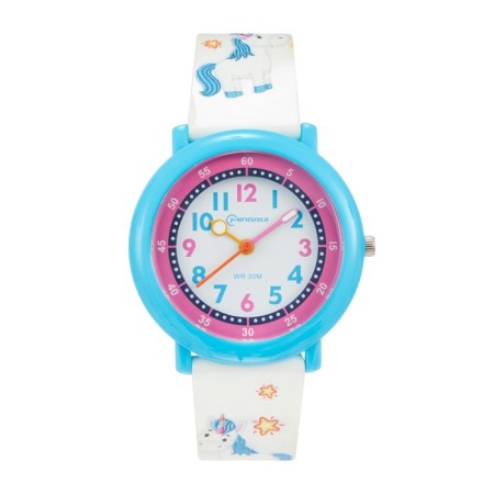 Watch of Berrier Children's "Unicorn", D-3.7 cm, strap silicone L-20 cm, 3 atm-1