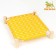 Gamak-bed for animals "Cozy", 47 x 42 x 10 cm, yellow