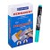 Permanent marker 5.0 mm centropen 8566, line 2.5 mm, green line