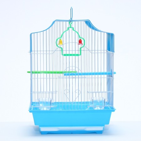 Poultry cell equipped BD-1/4F, 30 x 23 x 39 cm, blue (packing 12 pcs)-1