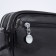 Bag Cross-Bodi with a zipper, black color