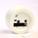 Clock - desktop an alarm clock, discrete move, dial 10.5 cm, 10.5 x 11 cm, aa