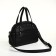 Women's bag with lightning, black color