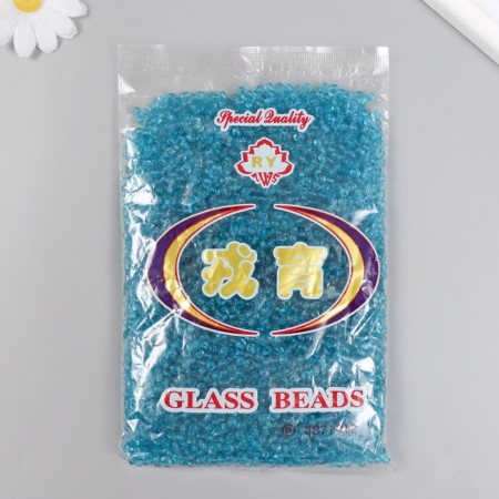 Glass beads 6/0 "heavenly" transparent 450 gr-2