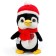 Soft toy "Penguin" in a hat, 20 cm, black color