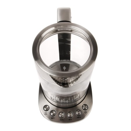 Electric kettle Windigo LSK-1807, glass, 1.7 l, 2200 watts, adjustment t °-6
