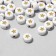 Acrylic bead "Star", 7 × 4 mm, set 10 g, white-golden color