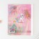 The holographic cover for the notebook "Fairies", 34.7 x 21.1 cm