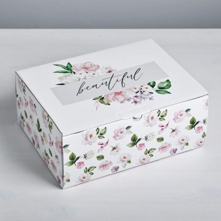 Box - Penal, Gift packaging, “Beautiful”, 30 x 23 x 12 cm-4