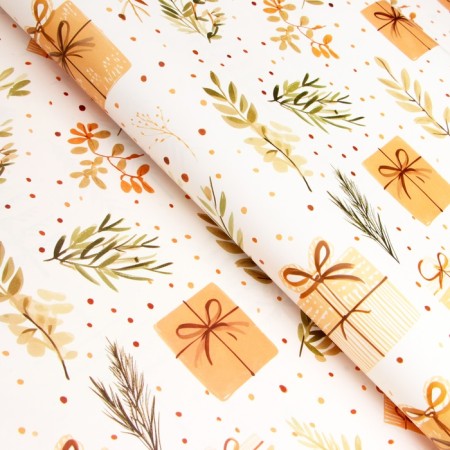 Package Paper "Gift", gloss, bilateral, 80 g/m2, 70 x 100 cm-1