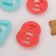 A set of forms for cutting the cookies “numbers”, 10 pcs, color mix