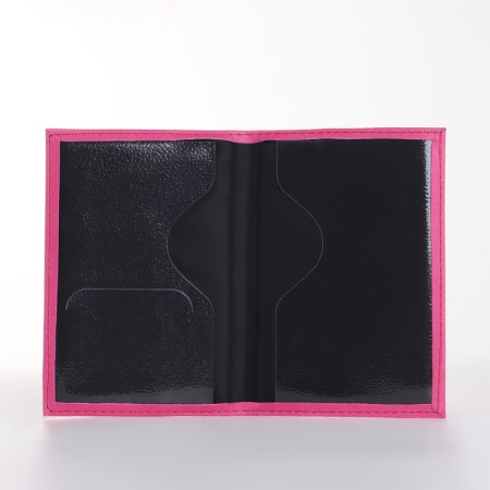 Cover for passport, pink color-2