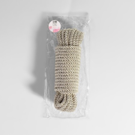 Cord twisted, d = 5 mm, 9 ± 1 m, pearl color-3