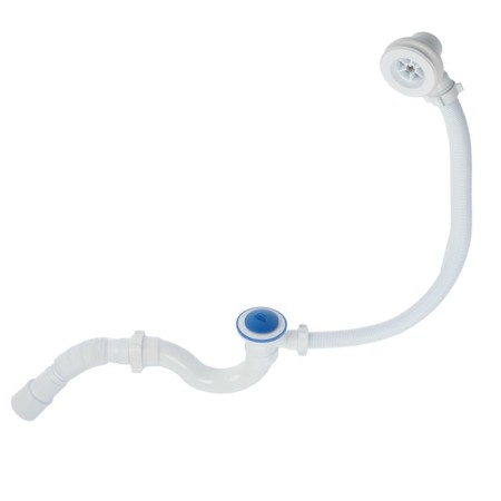 Siphon for the bath ORIO A-70089, 1 1/2 "x40 mm, with plastic. Grate d = 70 mm, with corrugation 40x40/50mm