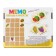 Memory "Vegetables and Fruits" 24 wooden elements