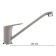 Kitchen mixer Ulgran U004-331, white color