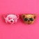 Wooden icons “Love is when”, 2 pcs.