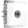 TV rosette passage (white) WL01-TV-2W