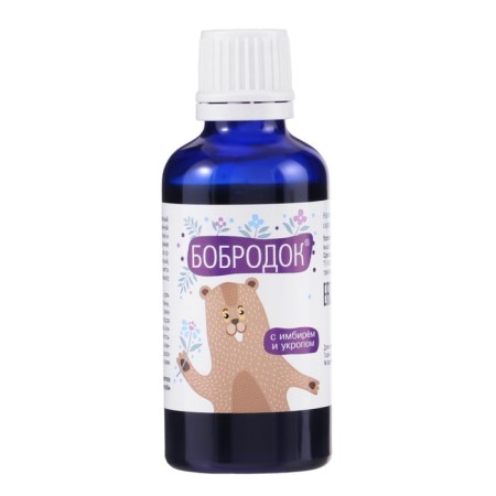 Natural "Bobrodov" syrup with ginger and dill, "so that the tummy is not sick!", 50 ml-8