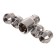 Secretary nuts Skyway, M12x1.25 21mm, Open cone, 5 ray, 1 cl, chrome, 4 pcs