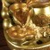 The desktop fountain from the network, backlight "Chinese coin" gold 26x18x17 cm