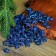 Figure for crafts and decor "Star", set of 80 pcs., Size 1 pc. 1.5 × 1.5 × 1 cm, the color is blue