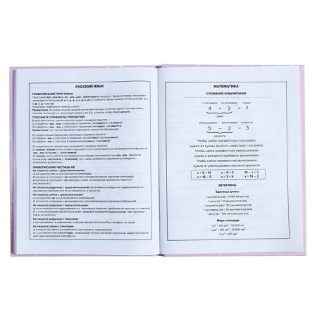 Universal Diary Grade 1-11, 48 sheets "kitten and mouse", solid cover, pancake embossing, UV-lame, matte lamination-10