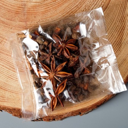 A set of mugs for mulled wine "husband and wife" two pieces in a box, spices-4
