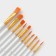 A set of confectionery brushes for decorating the Larson Dolyan, 10 pcs