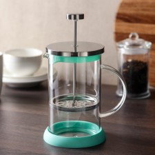 Kelly Kelly press teapot, 800 ml, glass, green color