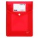Folder-convert on the A5, 500 MKR button, with extension, vertical, pocket for business cards, mix