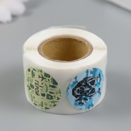 Stick Paper "Defender" d = 2.5 cm 252 pcs in the roll-2