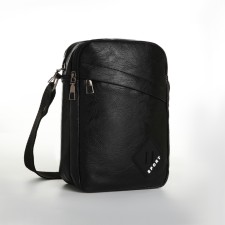 Male bag, black color