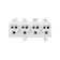 Domestic connective KSP 4-Polus with mounting legs (50 pcs./Union) Rexant