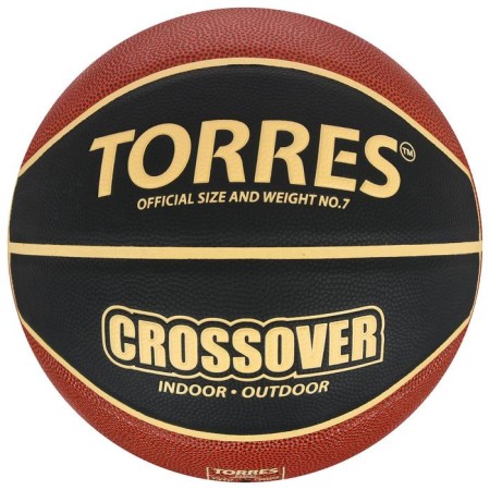 Basketball ball Torres Crossover, B32097, PU, ​​glued, 8 panels, p. 7-4