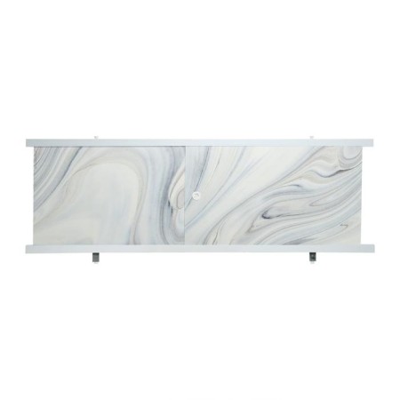 Bath screen "Quarter Opal", 148 cm