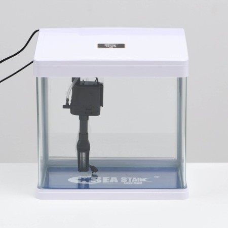 The Seastar HX-318F Aquarium includes: LED lamp 7 modes, filter, 18 l, white-1