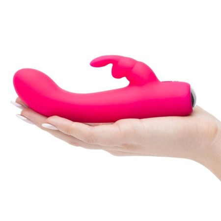 Happy Rabbit minivibrator, 15.2 cm, pink-5