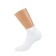 Women's socks shortened Mini Cotone, size 39-41, Bianco color