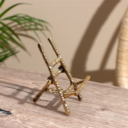 Molbert Mini "Stan" Brass 8x6x10.5 cm-2