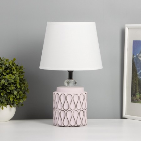 Table lamp "Meditation" 1x40W E14 pink 20x20x35cm