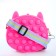 Bag's bag with a zipper "chosen", pink color